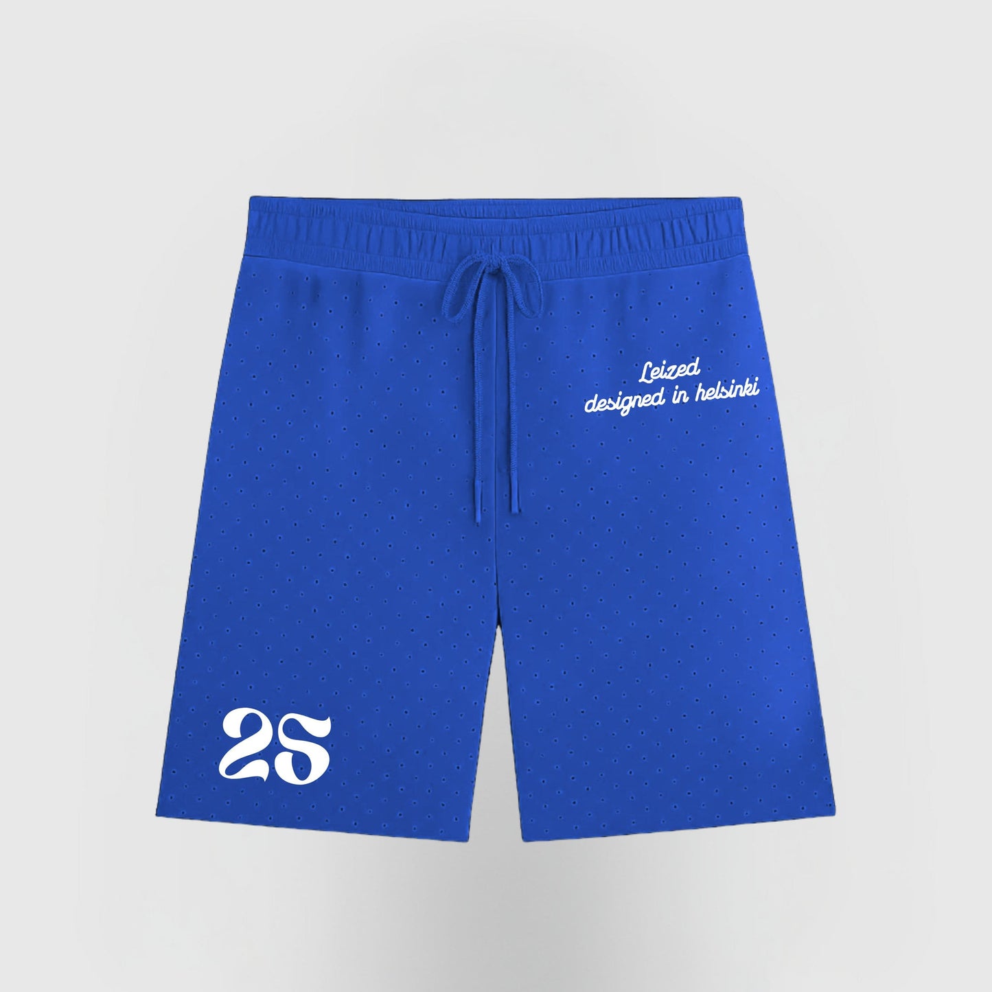 TIMELESS RHINESTONE SHORTS - BLUE