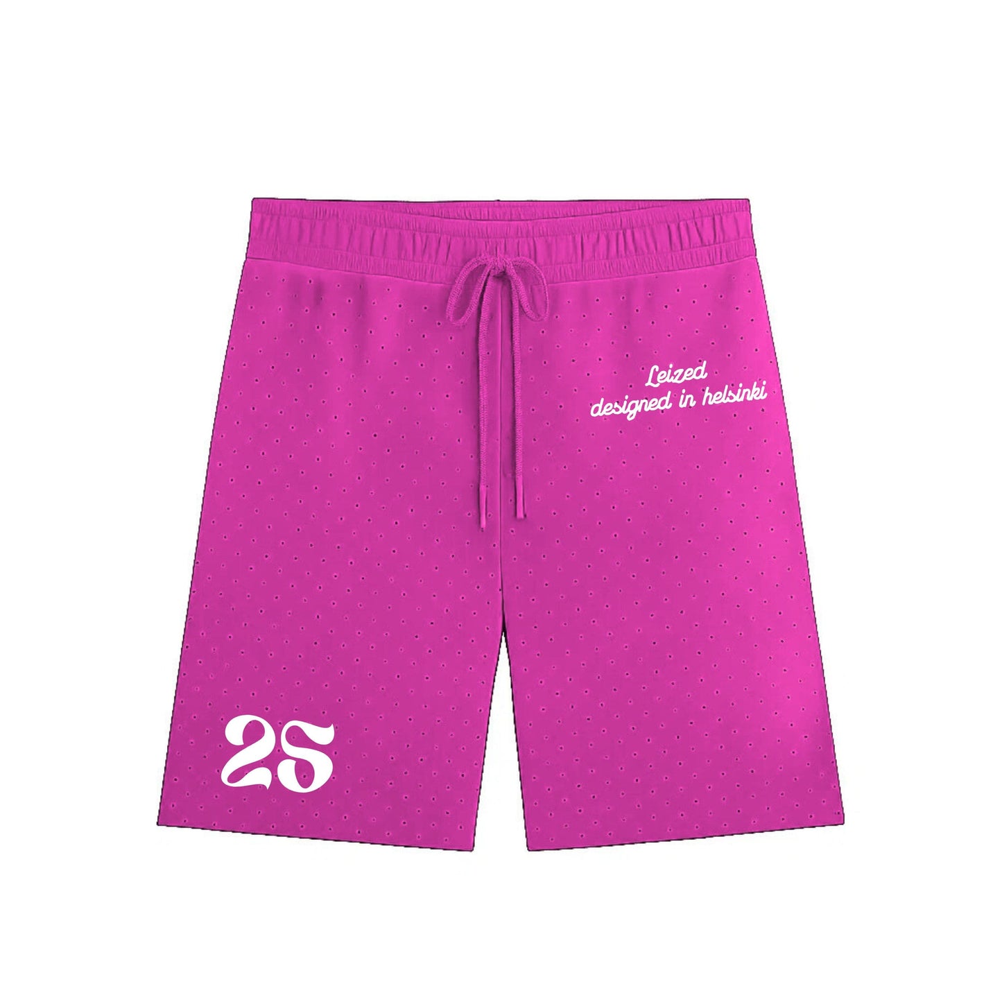 TIMELESS RHINESTONE SHORTS - PINK