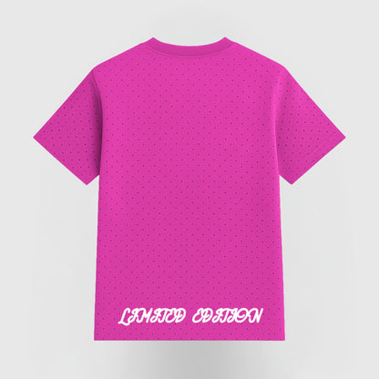 TIMELESS RHINESTONE T-PAITA - PINKKI