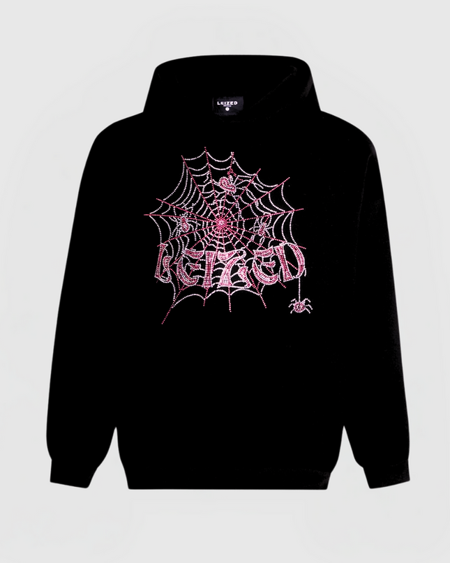SPIDER HOODIE - PINK