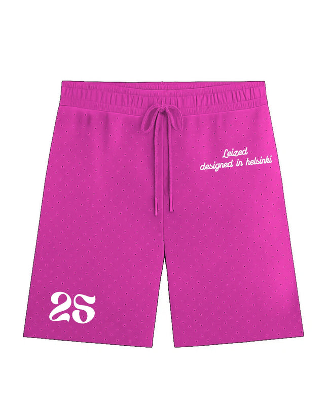 TIMELESS RHINESTONE SHORTS - PINK