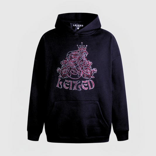 SNAKE HOODIE - PINK