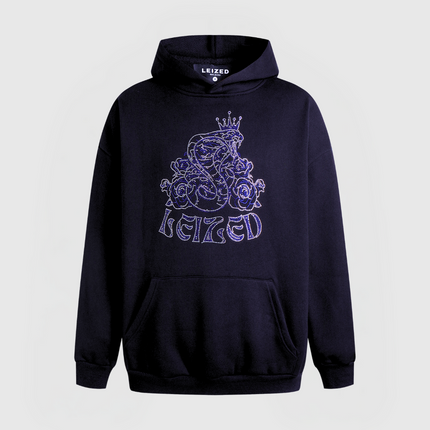 SNAKE HOODIE - BLUE