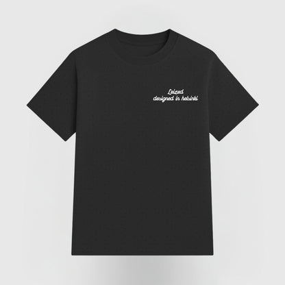 TIMELESS RHINESTONE T-PAITA - MUSTA