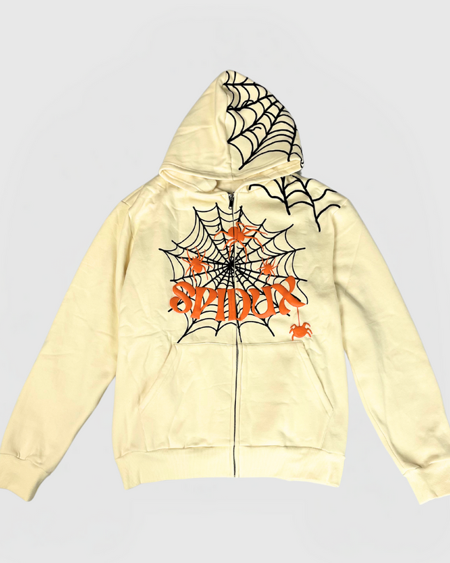 SPIDUX HOODIE - BEIGE