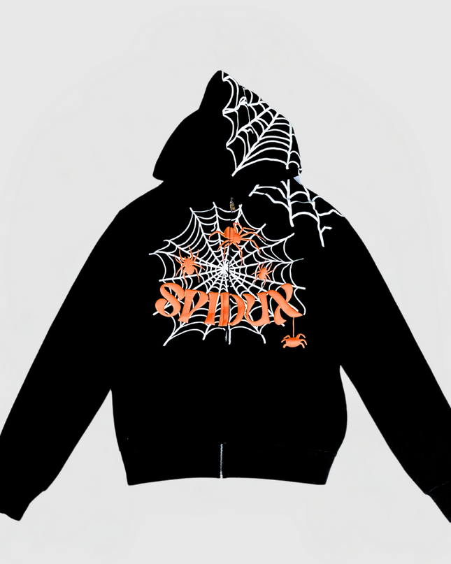 SPIDUX HOODIE - BLACK