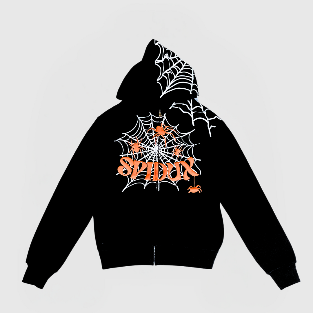 SPIDUX HOODIE - BLACK