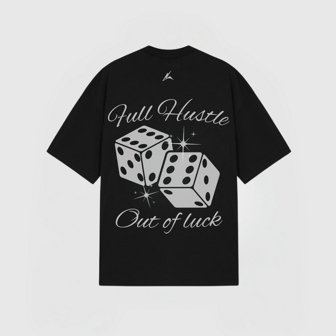 POKER T-SHIRT - BLACK