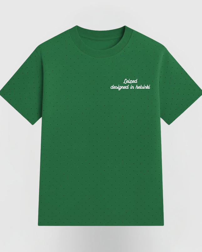 TIMELESS RHINESTONE T-SHIRT - GREEN