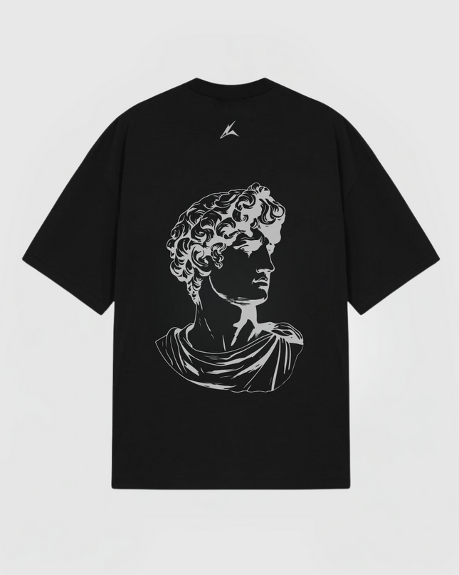 GREEK T-SHIRT - BLACK
