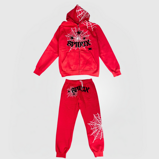 SPIDUX TRACKSUIT - RED